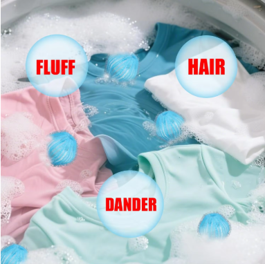 Pet Hair Remover Laundry Balls | Reusable Lint & Fur Catcher for Washing Machine