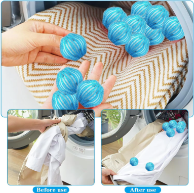 Pet Hair Remover Laundry Balls | Reusable Lint & Fur Catcher for Washing Machine